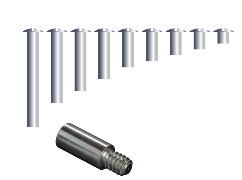5/16" Zinc Alloy Steel Screw - spec