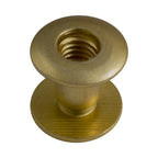 Zero Aluminum Post / Threaded Aluminum Washer - antique-brass