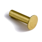 Zero Aluminum Post / Threaded Aluminum Washer - antique-brass