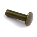 Zero Aluminum Post / Threaded Aluminum Washer - antique-brass