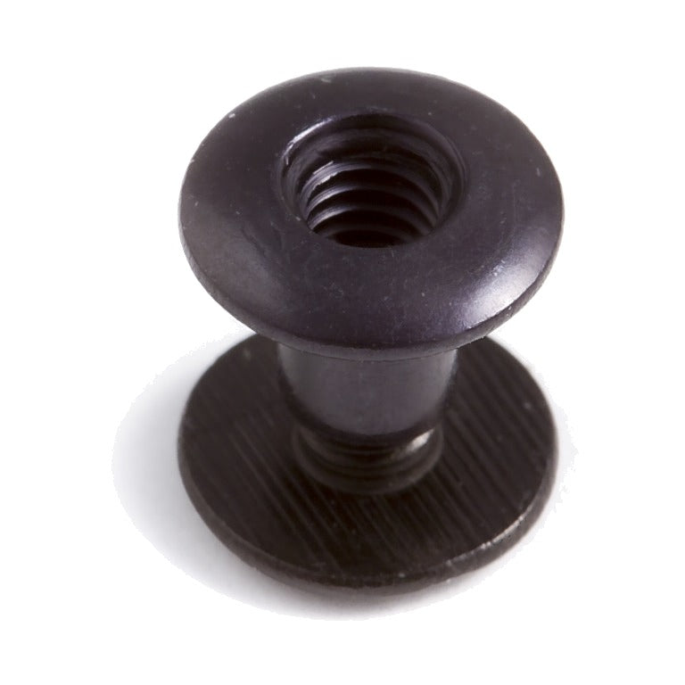 Zero Aluminum Post / Threaded Aluminum Washer - black