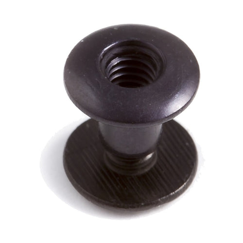 Zero Aluminum Post / Threaded Aluminum Washer - black