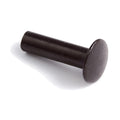 Zero Aluminum Post / Threaded Aluminum Washer - black