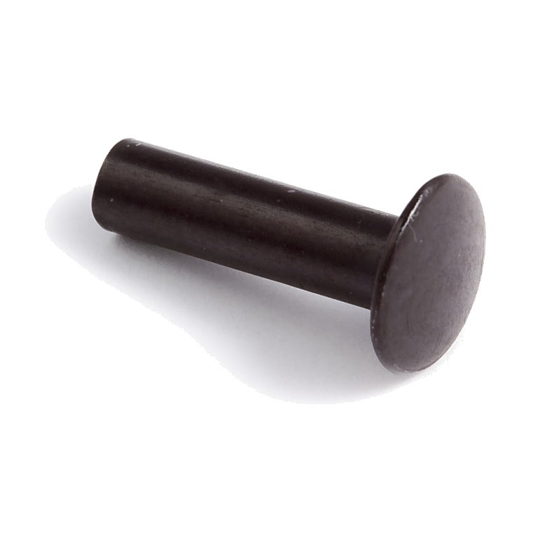 Zero Aluminum Post / Threaded Aluminum Washer - black