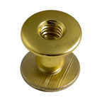 Zero Aluminum Post / Threaded Aluminum Washer - gold