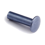 Zero Aluminum Post / Threaded Aluminum Washer - gray