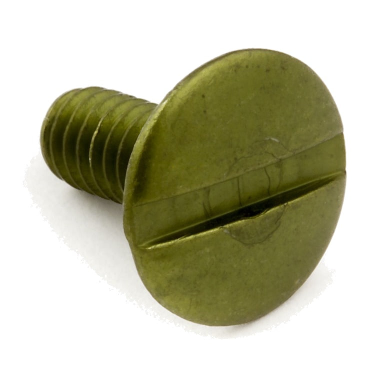 1/8" Aluminum Screw - olive