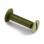 Zero Aluminum Post & Screw (1/8" Screw) - olive