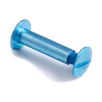 Zero Aluminum Post & Screw (1/8" Screw) - turquoise