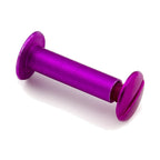 Zero Aluminum Post & Screw (1/8" Screw) - violet