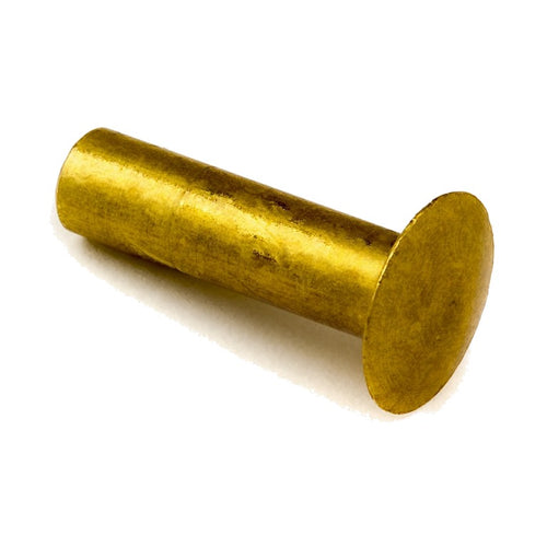 Zero Solid Brass Post / Threaded Solid Brass Washer - brass