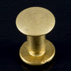 Zero Solid Brass Post & Screw (1/8" Screw) - brass