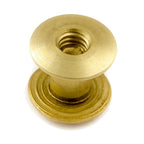 Zero Solid Brass Post & Screw (1/8" Screw) - brass
