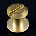 Zero Solid Brass Post & Screw (1/8" Screw) - brass
