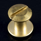 Zero Solid Brass Post & Screw (1/8" Screw) - brass