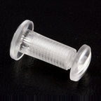 3/16" Small-Head Plastic Post & Screw (3/16" Screw) - smallhead