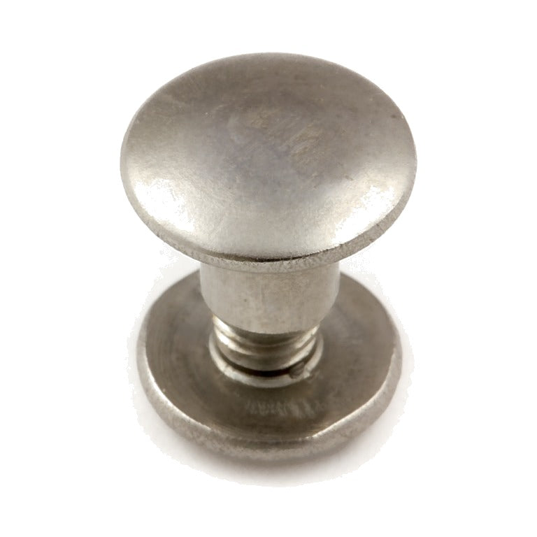 Zero Stainless Steel Post & Screw (1/8" Screw) - stainless