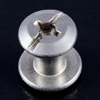 Zero Stainless Steel Post & Screw (1/8" Screw) - stainless