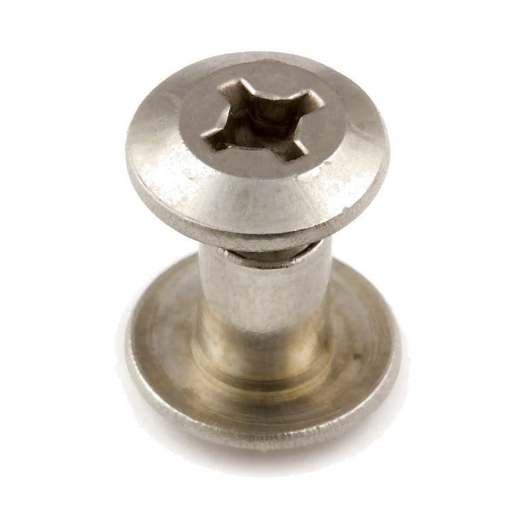 Zero Stainless Steel Post & Screw (1/8" Screw) - stainless