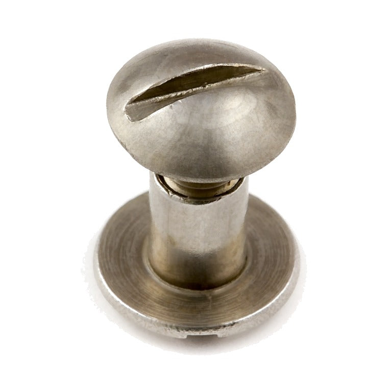 Zero Stainless Steel Post & Screw (1/8" Screw) - stainless