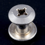 Zero Stainless Steel Post & Screw (1/8" Screw) - stainless
