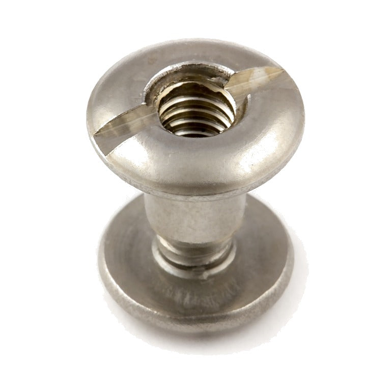 Zero Stainless Steel Post & Screw (1/8" Screw) - stainless