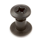 Zero Steel Post & Screw (1/8" Screw) - steel-blackoxide