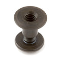 Zero Steel Post & Screw (1/8" Screw) - steel-blackoxide