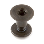 Zero Steel Post & Screw (1/8" Screw) - steel-blackoxide