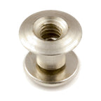Zero Steel Post & Screw (1/8" Screw) - steel-nickelplated