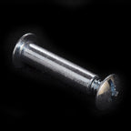 1/4" Zinc Alloy Steel Post & Screw (1/4" Screw) - zincalloy