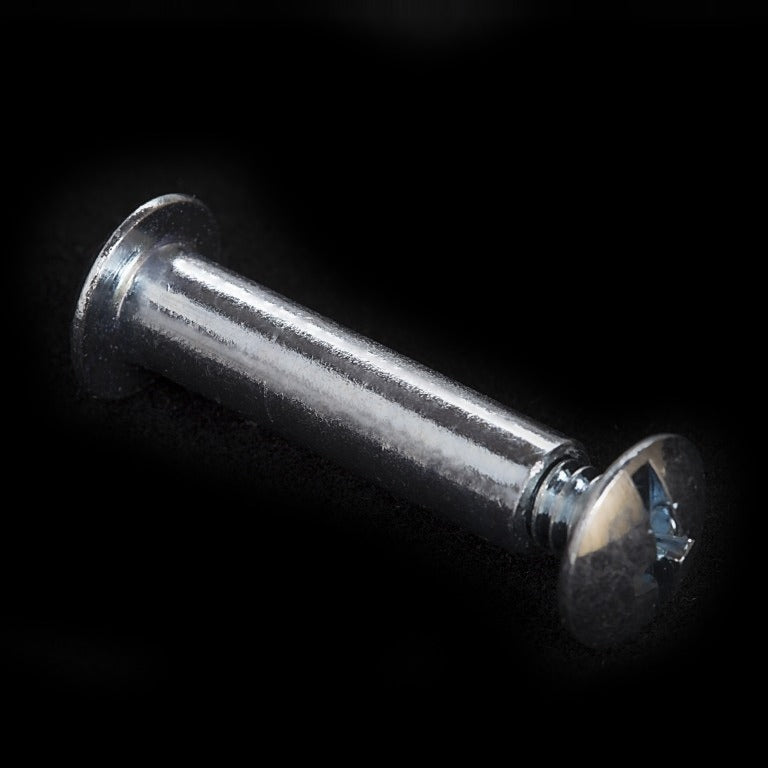 1/4" Zinc Alloy Steel Post & Screw (1/4" Screw) - zincalloy