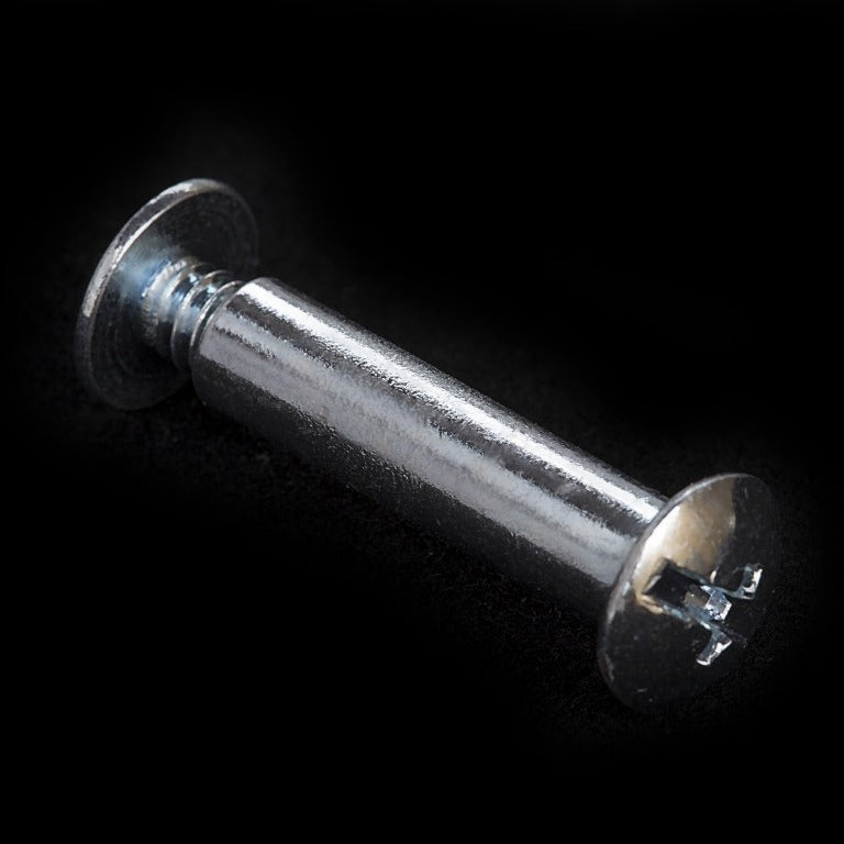 1/4" Zinc Alloy Steel Post & Screw (1/4" Screw) - zincalloy