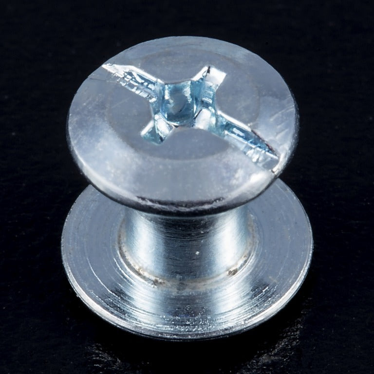 Zero Steel Post & Screw (1/8" Screw) - zincplated