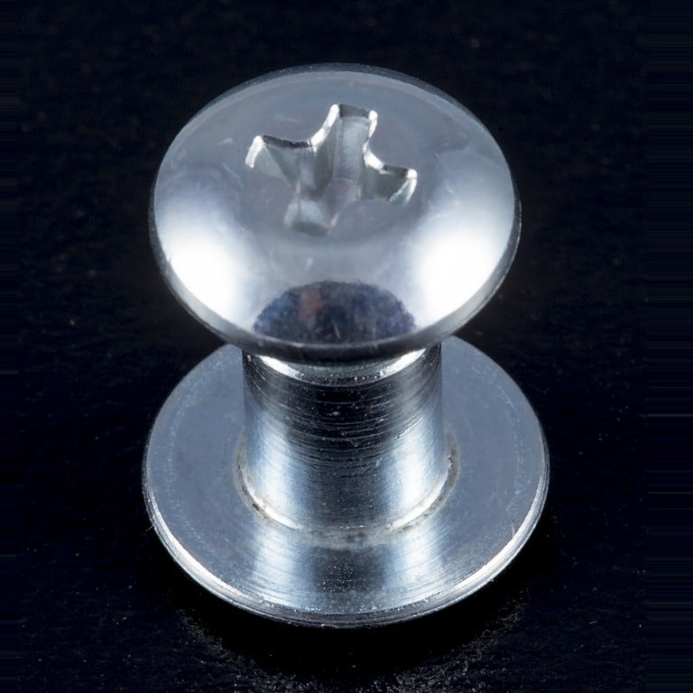 Zero Steel Post & Screw (1/8" Screw) - zincplated