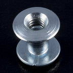 Zero Steel Post & Screw (1/8" Screw) - zincplated