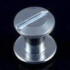Zero Steel Post & Screw (1/8" Screw) - zincplated