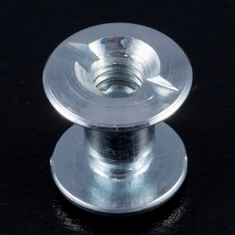 Zero Steel Post & Screw (1/8" Screw) - zincplated
