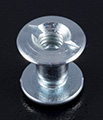 Zinc Plated Steel Chicago Screws